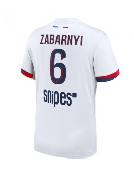 Paris Saint-Germain Illia Zabarnyi #6 Auswärtstrikot 2025-26 Kurzarm